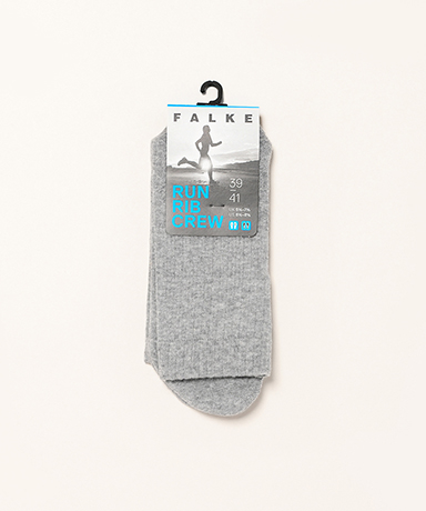 Run Rib Crew Socks