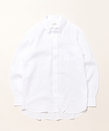 Button Down Shirts Linen Solid