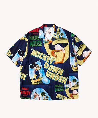 Disney VP/PC Aloha Collection Aloha Shirt /Mickey&Bird