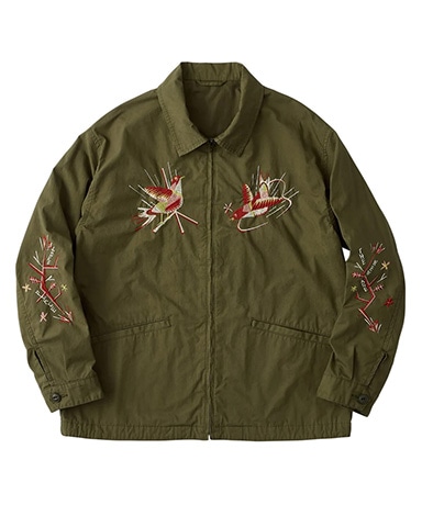 Hippie Souvenir Zip Up Jacket