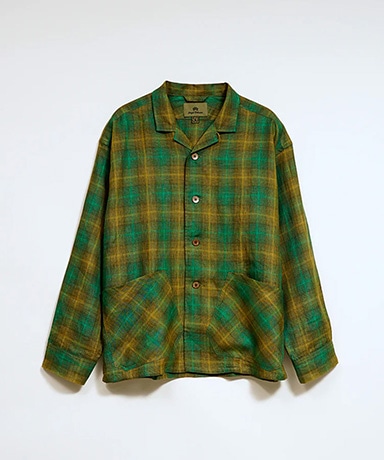 French Chore Jacket - Hemp Check