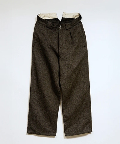 Wide French Work Pant - Chambray