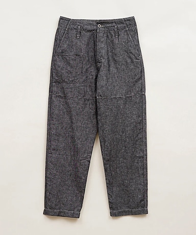 PT02-02 Angled Pant - Linen Denim