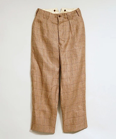 Ranch Worker Pant - Hemp Linen Check