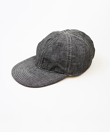 AC01 Work Cap - Linen Denim