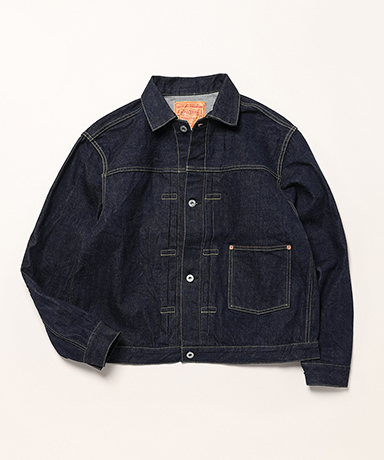 1st Jacket 43 WWⅡ Natural Indigo Dye 15th Anniversary Model