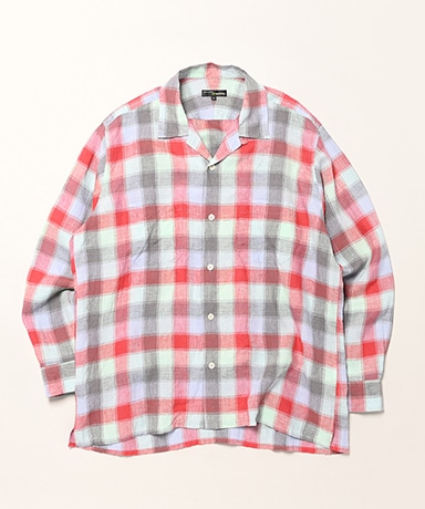 Abshinth Shirt Linen Plaid