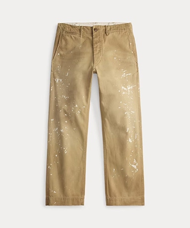 ディストレスト チノ フィールド パンツ