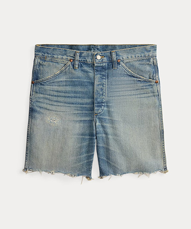 ストレート フィット Byran デニム ショートパンツ