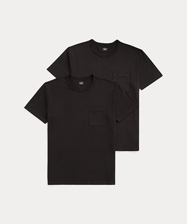 ガーメントダイド ポケット Tシャツ 2パック
