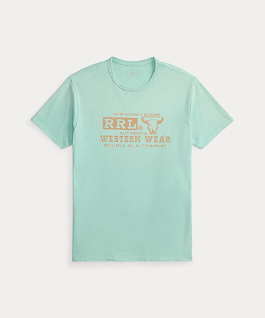 コットンヘンプ グラフィック Tシャツ