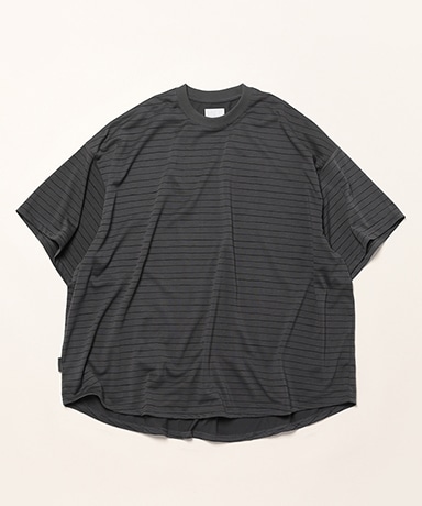 Super Big Side Stripe Tech SS Tee