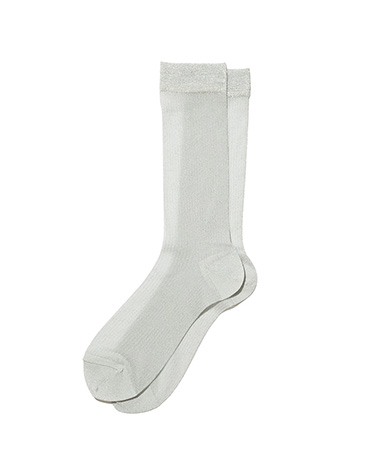 Sheer Glitter Socks 24