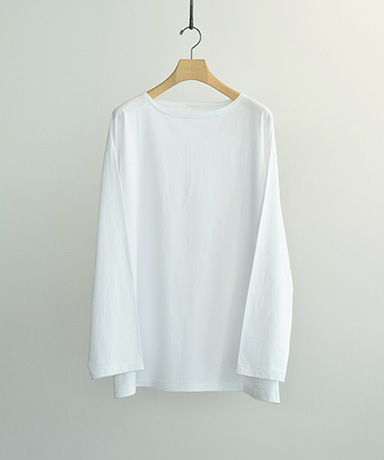 コットンジャージ ボートネック