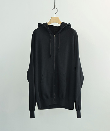 LWコットン裏毛 ジップパーカ