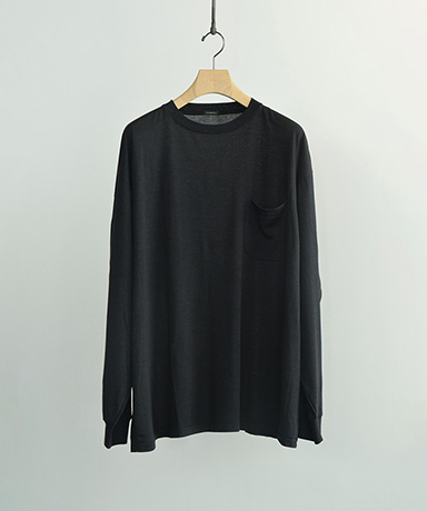 サマーウール 長袖Tシャツ