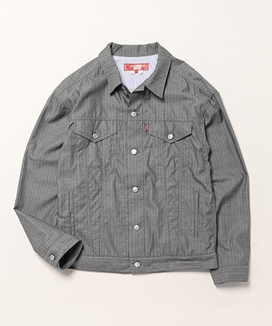 エステルビスコースストライプ - Levi's Wネーム