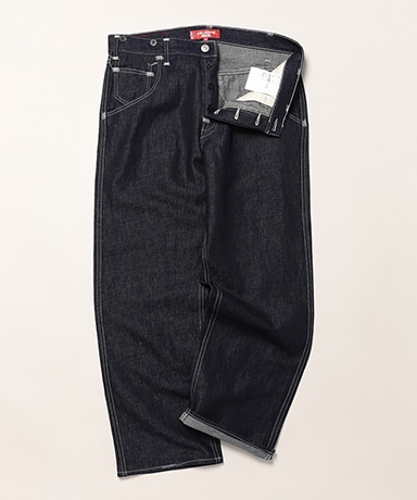 綿麻デニム Levi's Wネーム