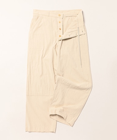 Silk/Cotton Nep Painter Pants