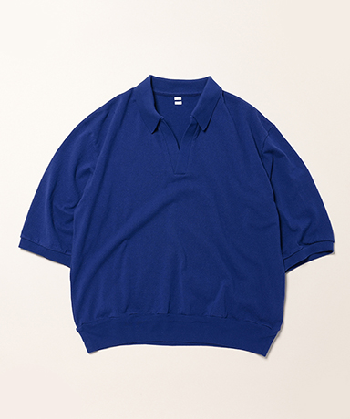 Co/Silk Nep Skipper Cropped Sleeve