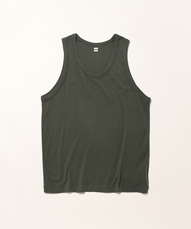 Co/Silk Nep Rib Tank top