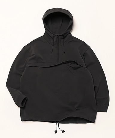 Poly Stretch Moss Stitch Anorak