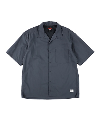 Hinoc Ripstop Open Collar S/S Shirt