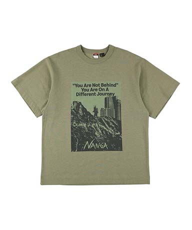 Eco Hybrid Field To City Tee(L(MEN) WHT): NANGA