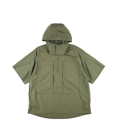 Half Zip Hooded Shirt