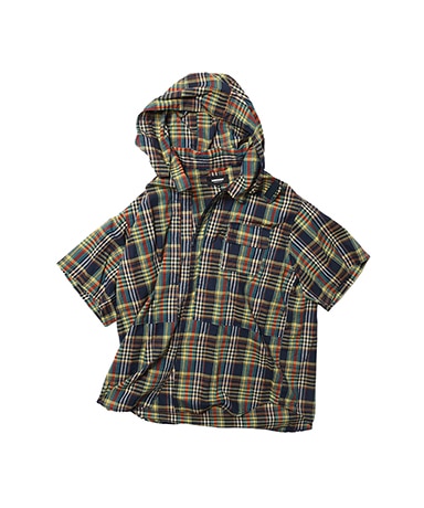 Zip Hooded Shirt