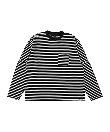 Detachable Border L/S Tee