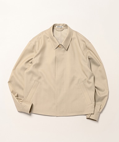 Wool Herringbone Blouson