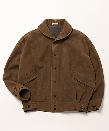 Silky Grain Suede Blouson