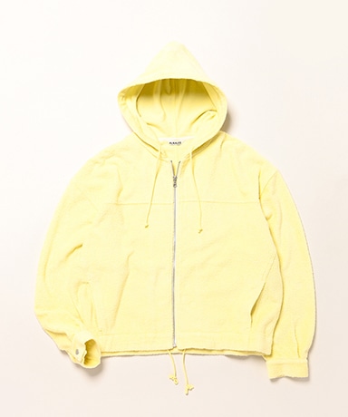 Cotton Nylon Pile Zip Parka