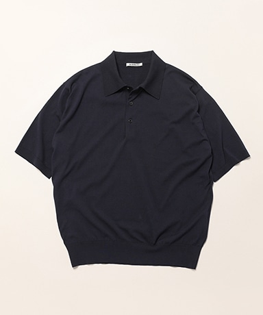 Giza High Gauge Knit Polo