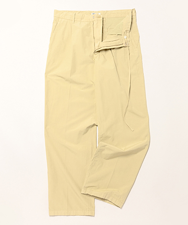 Garment-Dyed Finx Shuttle Weather One-Tuck Slacks