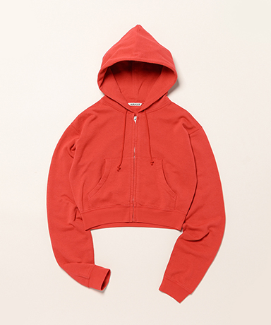 High Twist Light Sweat Zip Parka
