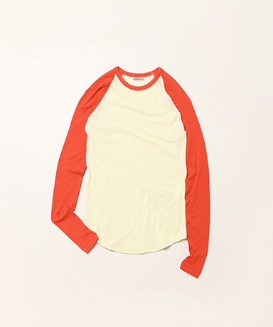 Super High Gauge Sheer Rib Raglan P/O