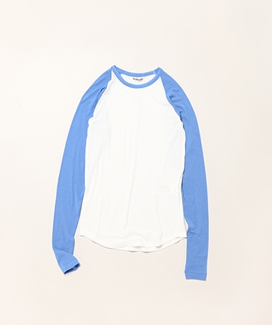 Super High Gauge Sheer Rib Raglan P/O
