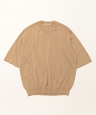Cashmere Hard Twist Knit Tee