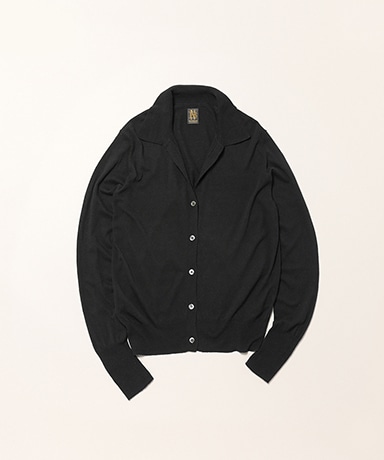 Women Revival Soft Silk Polo Cardigan