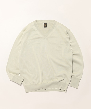 Men Caribbean Seaisland Cotton V Neck