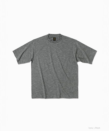 Men Slub Mix T-Shirt