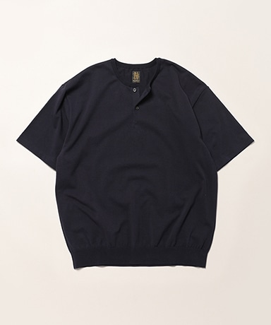 Men Browsing Henley Neck T-Shirt