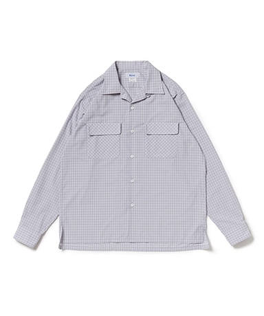 Open Collar Shirt L/S (PE/RA Shadow Check)