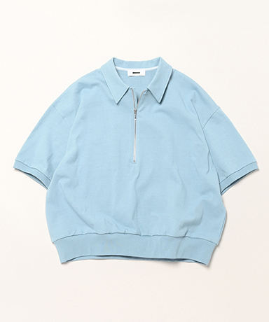Half Zip Jersey Short Sleeve