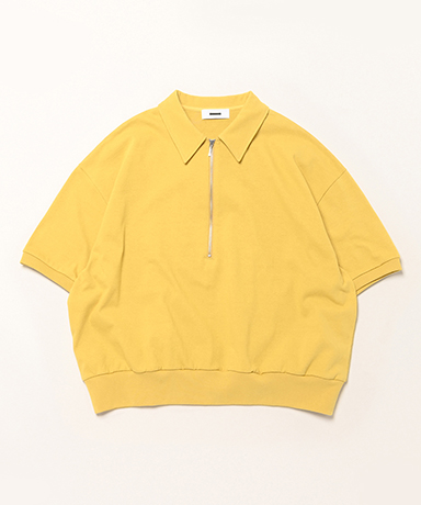 Half Zip Jersey Short Sleeve