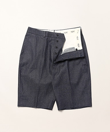 Suvin C/S Nep Denim Bermuda Shorts