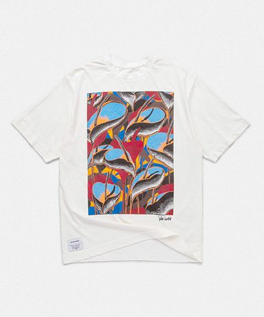 Organic Cotton and Hemp T-shirt / Julien Colombier / Poetic Lobbying Peach