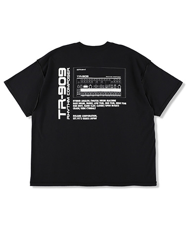 TR-909 T-SHIRTS(ISNESS MUSIC×ROLAND)